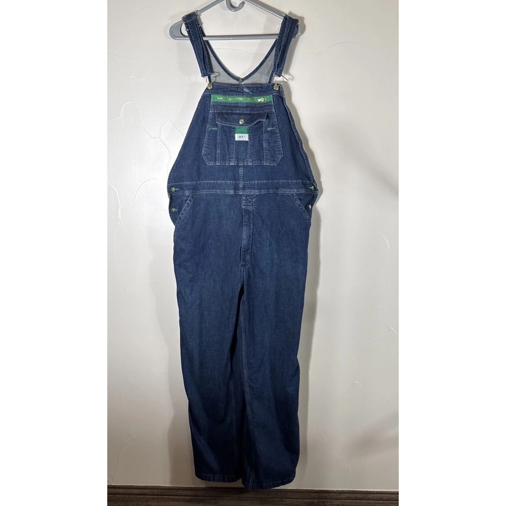 Levis Library Mens Carpenter Overalls Blue Size‎ 42 X 30